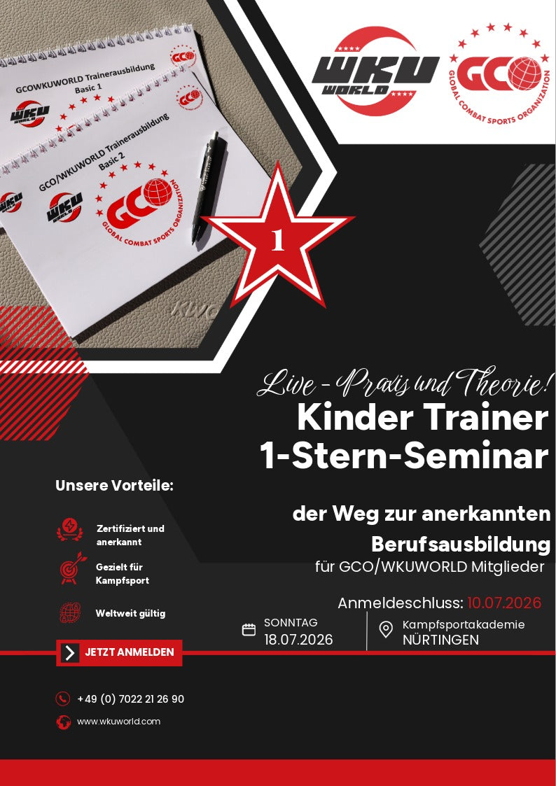 Kindertrainer Seminar 19.07.2026
