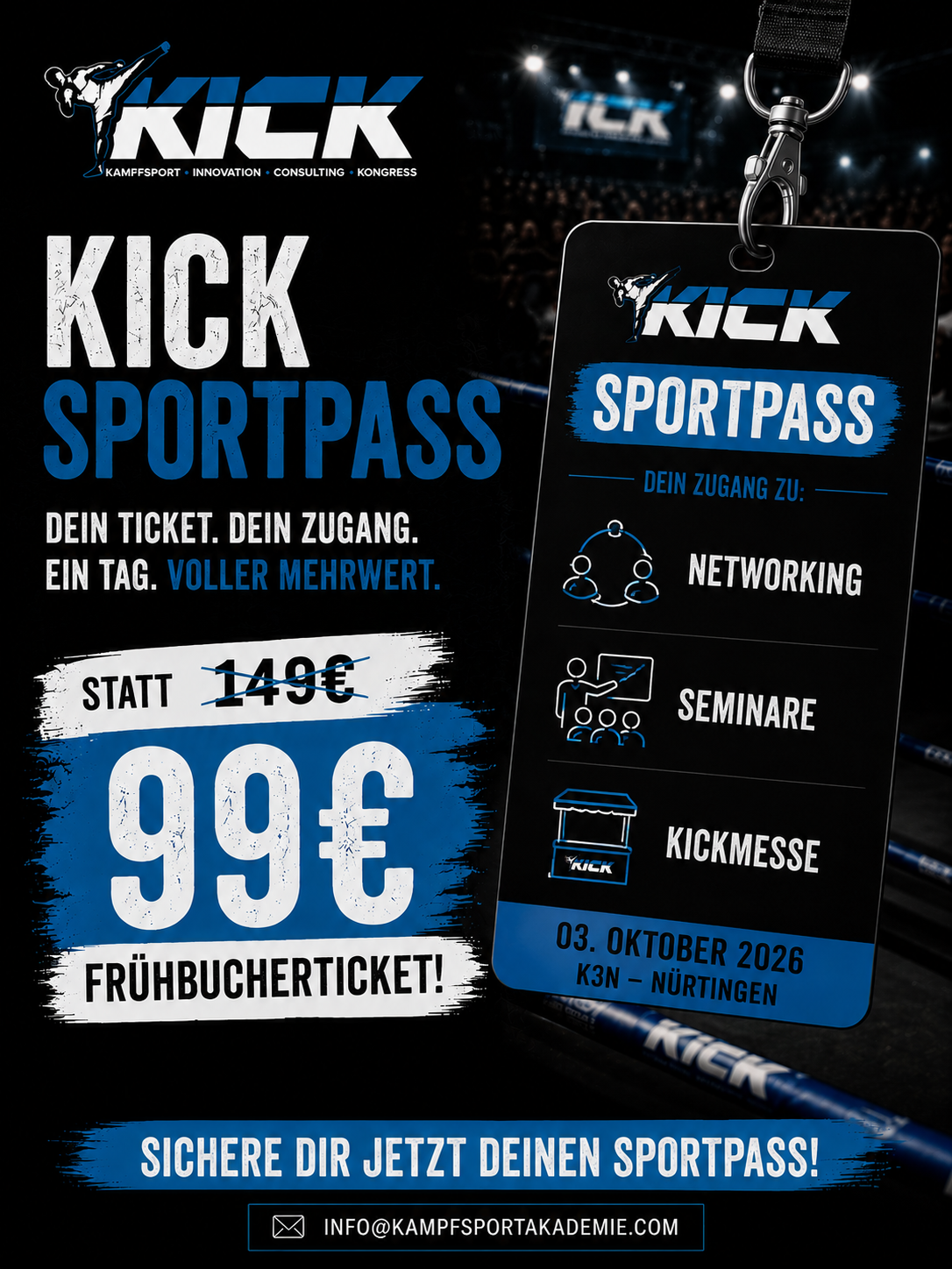 FRÜHBUCHER KICK Die Kampfsportmesse SPORTPASS