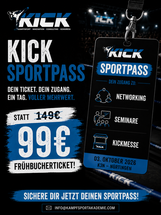 FRÜHBUCHER KICK Die Kampfsportmesse SPORTPASS