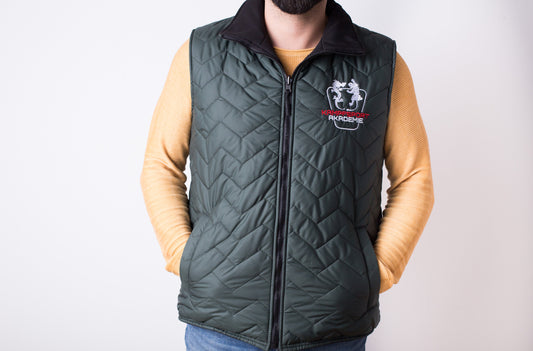 Wendeweste Schwarz/Grün