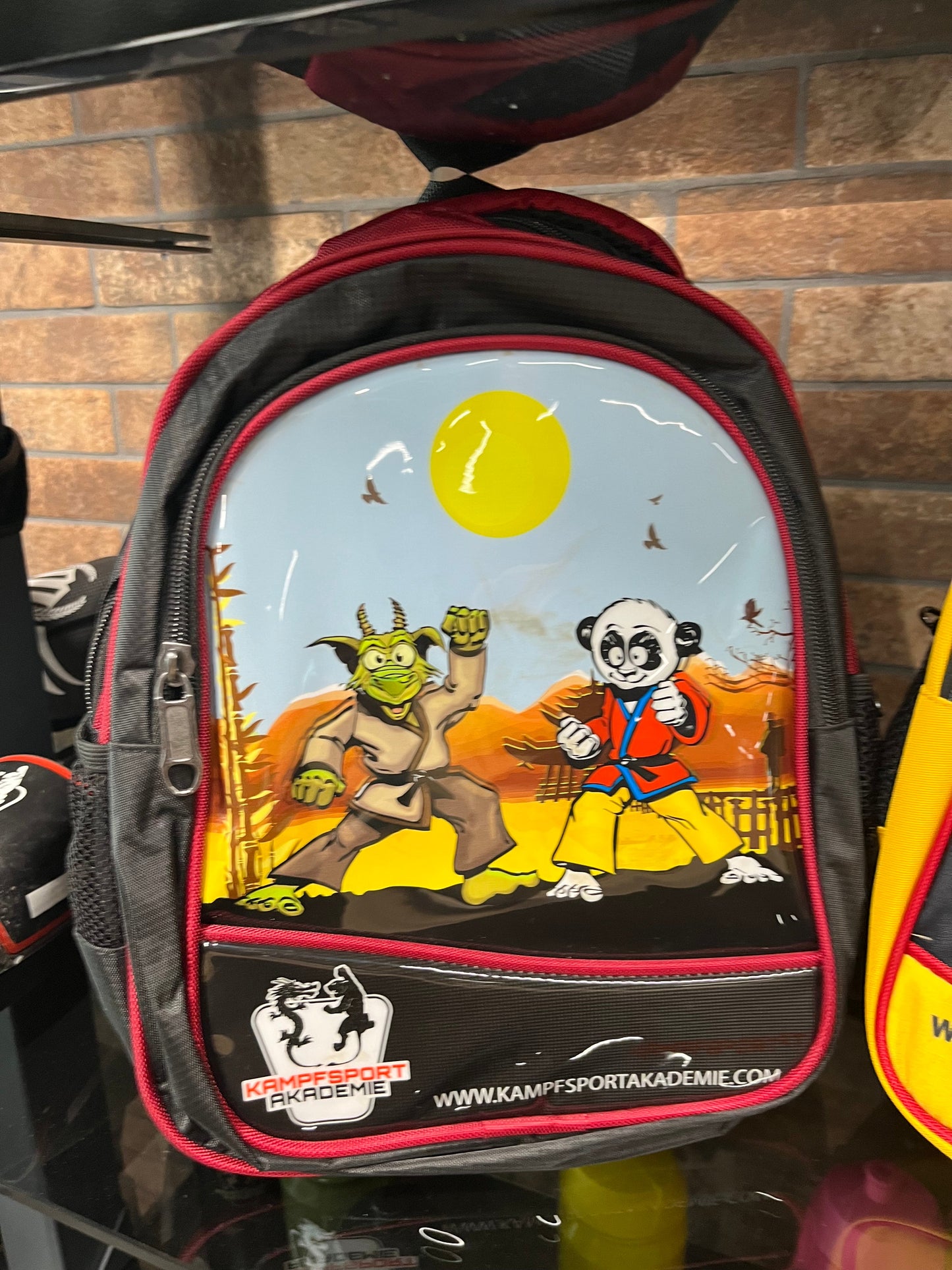 Kinderrucksack Panda/Dache