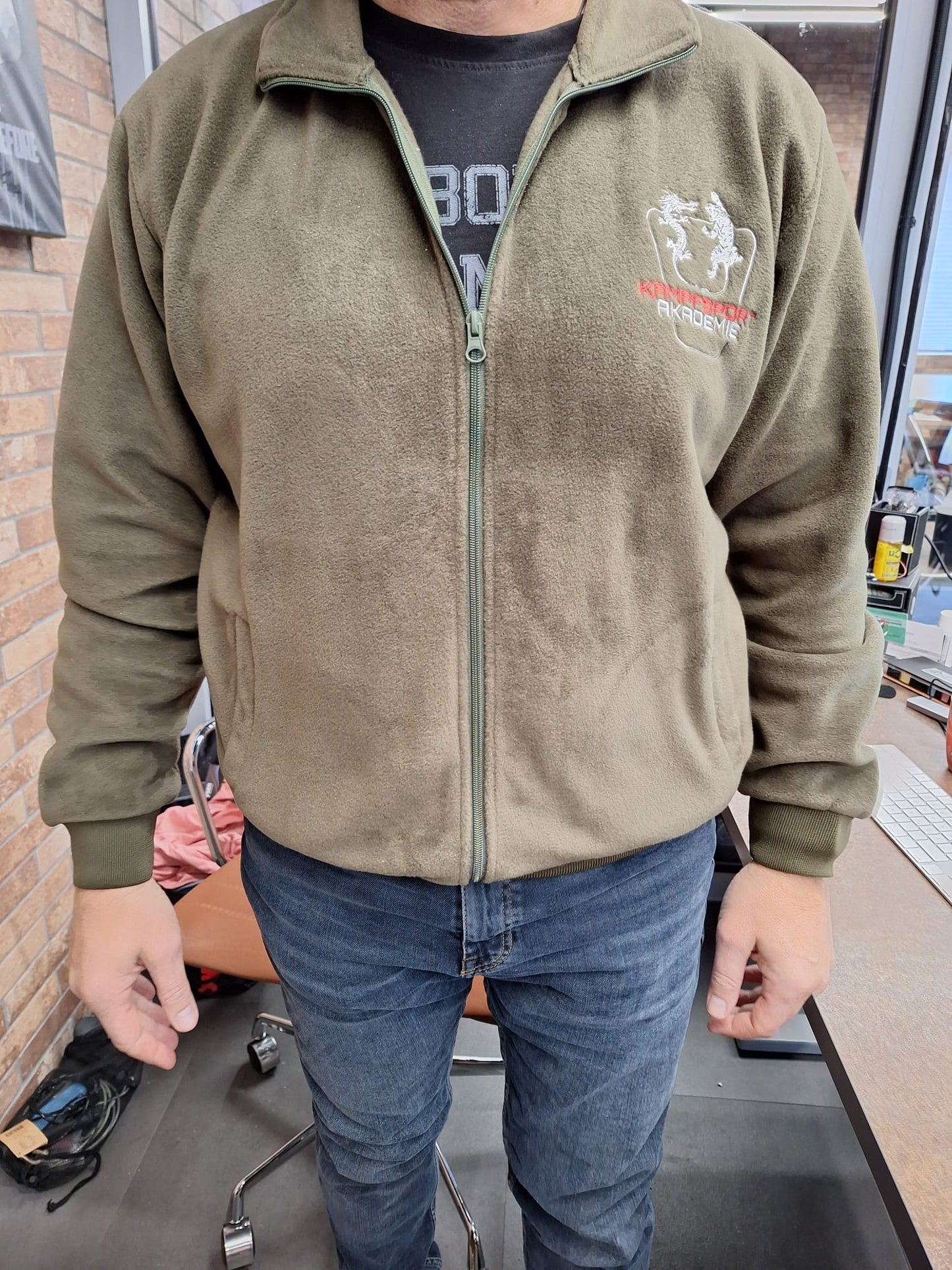 Vlies Jacke